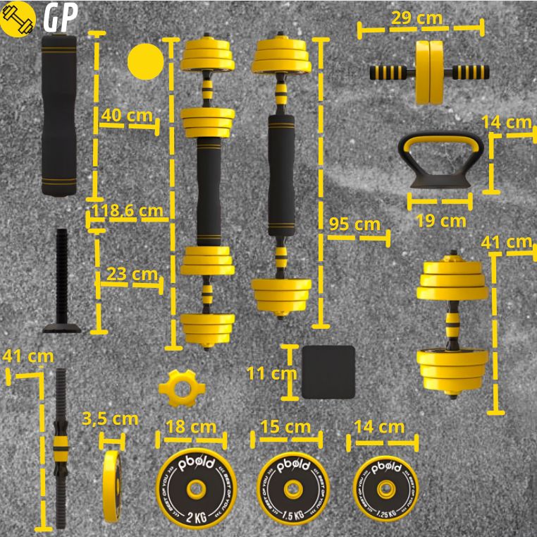 El kit completo para entrenar fuerza y tonificar todo tu cuerpo en casa