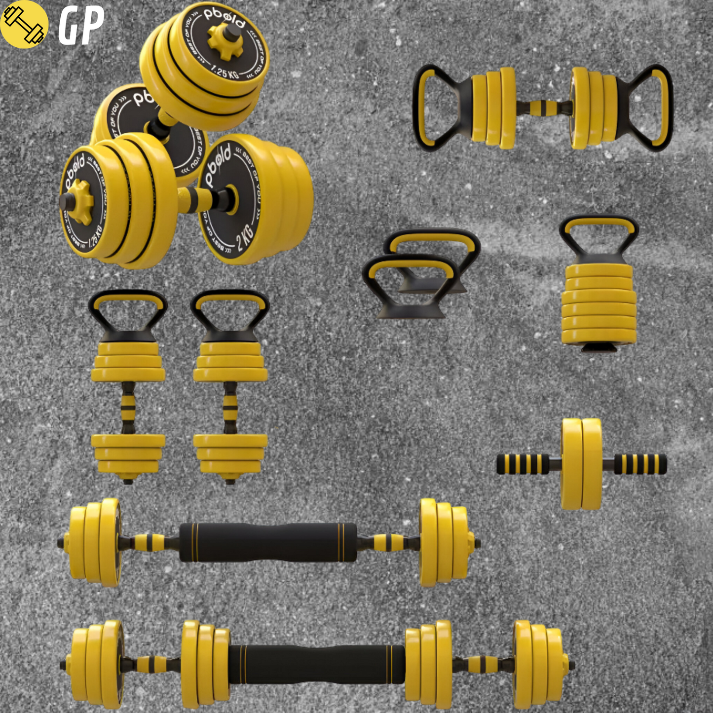 El kit completo para entrenar fuerza y tonificar todo tu cuerpo en casa