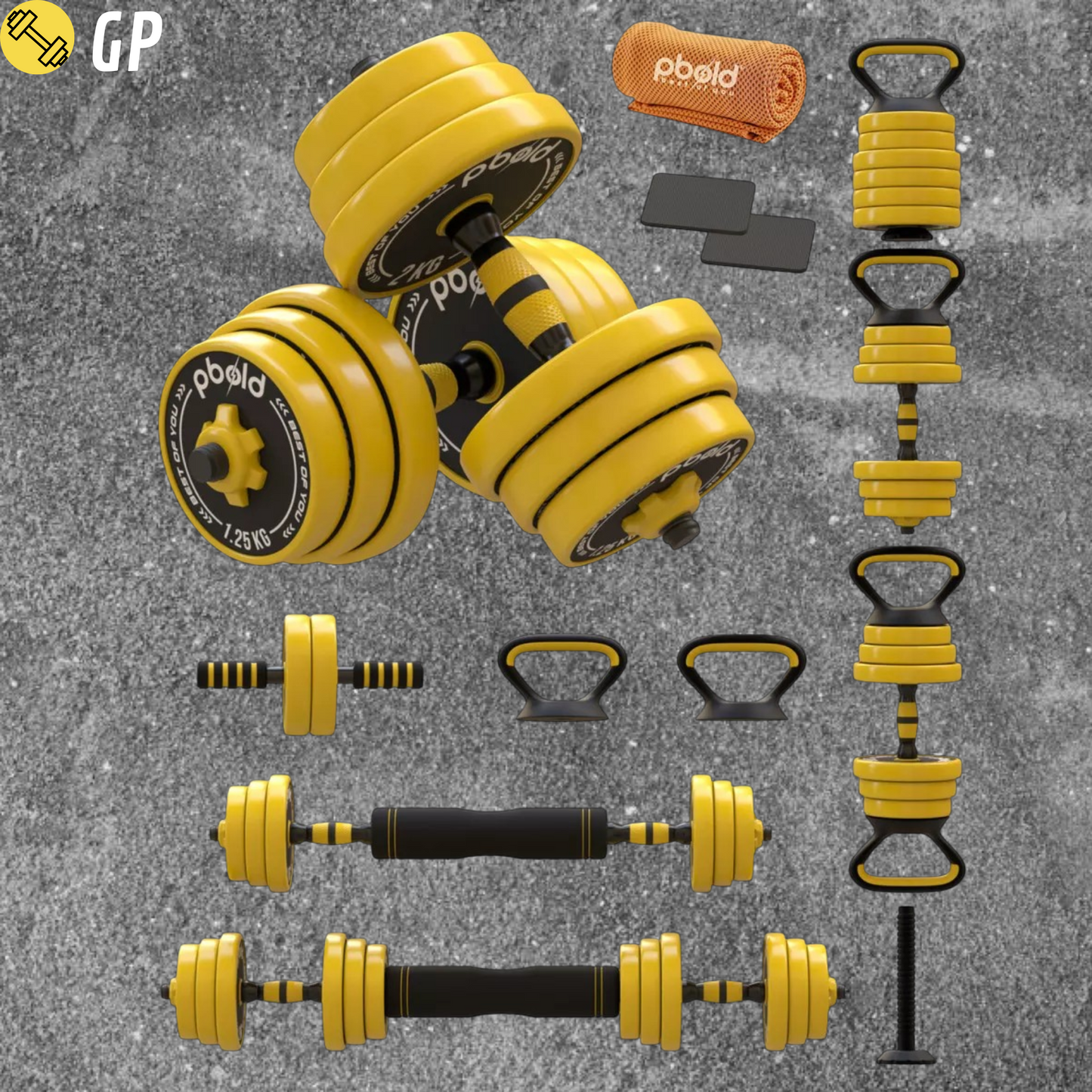 El kit completo para entrenar fuerza y tonificar todo tu cuerpo en casa